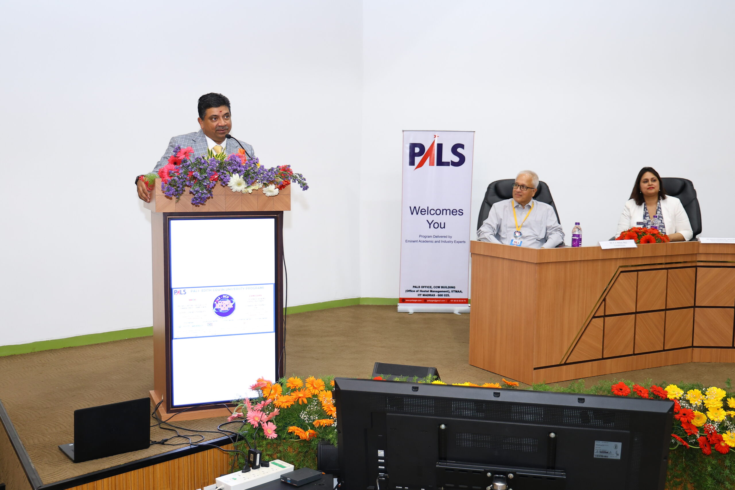 Dr. Palanivel Thiaga Rajan address during PALS Cyber Security Conclave